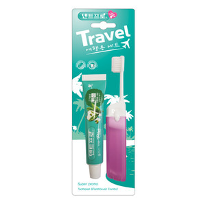 [TS-32]Travel (Travel toothbrush &amp; toothpaste set)