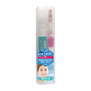[TS-33]Portable Toothbrush set FLEX ACTIV